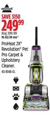 Canadian Tire Bissell ProHeat 2X Revolution Pet Pro Carpet & Upholstery Cleaner offer