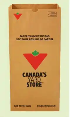 Canadian Tire Canadian Yard Waste Bag, 20-Pack, 110L offer
