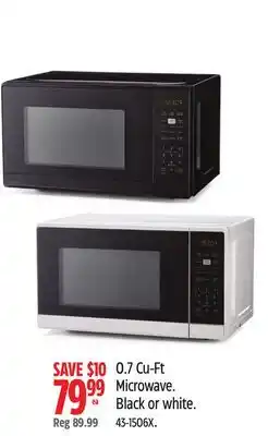 Canadian Tire MASTER Chef 0.7 Cu-Ft Microwave offer