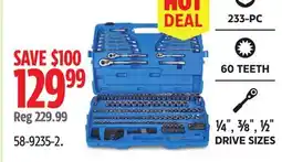 Canadian Tire Mastercraft General Use Socket Sets offer