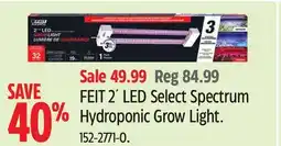 Canadian Tire FEIT 2´ LED Select Spectrum Hydroponic Grow Light offer
