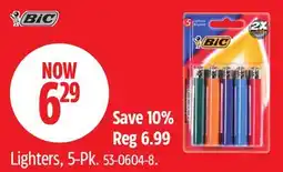 Canadian Tire BIC Lighters, 5-Pk offer