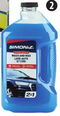 Canadian Tire Simoniz 2-in-1 Car Wash & Wax offer