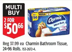 Canadian Tire Charmin Bathroom Tissue offer