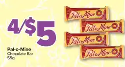 PharmaChoice Pal-o-Mine Chocolate Bar offer