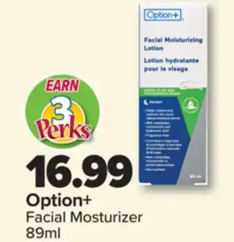 PharmaChoice Option+ Facial Mosturizer offer