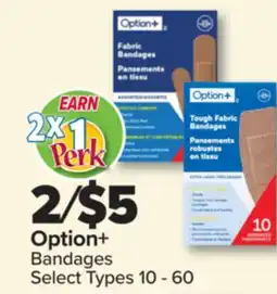 PharmaChoice Option+ Bandages offer