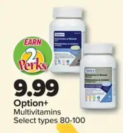 PharmaChoice Option+ Multivitamins offer