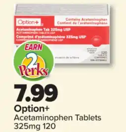 PharmaChoice Option+ Acetaminophen Tablets offer