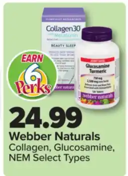 PharmaChoice Webber Naturals Collagen, Glucosamine, NEM offer