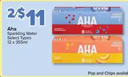 PharmaChoice Aha Sparkling Water offer