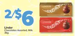 PharmaChoice Lindor Chocolates Assorted, Milk offer