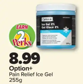 PharmaChoice Option+ Pain Relief Ice Gel offer
