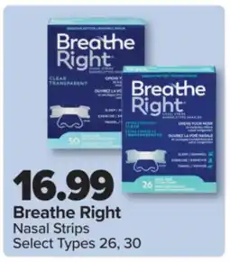 PharmaChoice Breathe Right Nasal Strips offer
