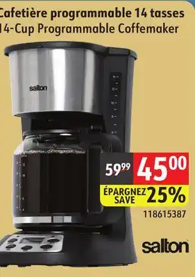 Sushi Shop 14-Cup Programmable Coffemaker offer