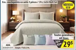 Sushi Shop 3Pcs Satin Quilt Set offer