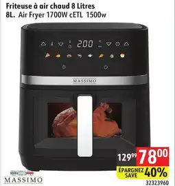 Sushi Shop 8L. Air Fryer 1700W cETL 1500w offer