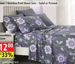 Sushi Shop Bamboo Feel Sheet Sets - Solid or Printed offer