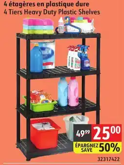 Sushi Shop 4 Tiers Heavy Duty Plastic Shelves offer