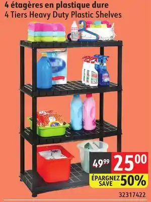 Sushi Shop 4 Tiers Heavy Duty Plastic Shelves offer