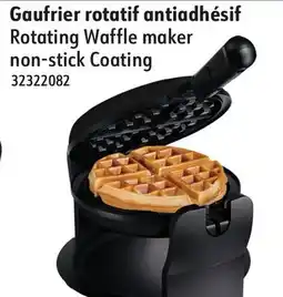 Sushi Shop Rotating Waffle maker non-stick Coating offer