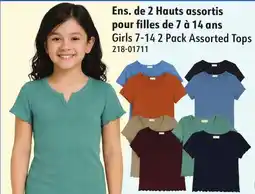 Sushi Shop Girls 7-14 2 Pack Assorted Tops offer