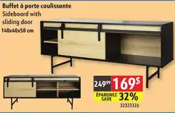 Sushi Shop Sideboard with sliding door offer
