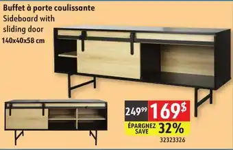 Sushi Shop Sideboard with sliding door offer