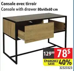 Sushi Shop Console with drawer 80x40x60 cm offer