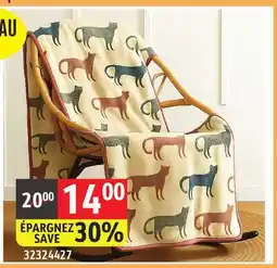 Sushi Shop Throw Jacquard Chenille Bow 50x60 offer