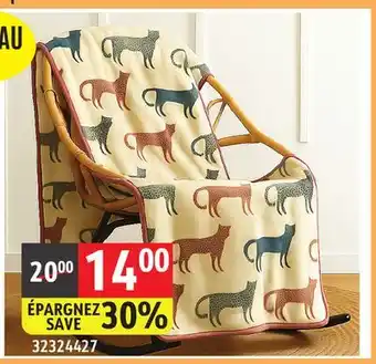 Sushi Shop Throw Jacquard Chenille Bow 50x60 offer