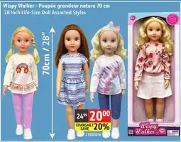 Sushi Shop 28 Inch Life-Size Doll Assorted Styles offer