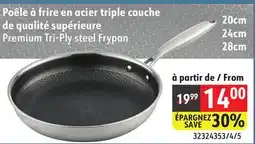 Sushi Shop Premium Tri-Ply steel Frypan offer