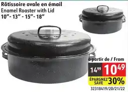 Sushi Shop Enamel Roaster with Lid offer