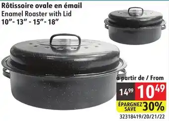 Sushi Shop Enamel Roaster with Lid offer