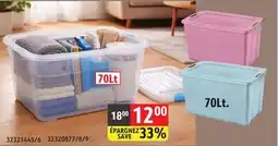 Sushi Shop STORAGE BIND WITH LID AND LATCHING BUCKETS offer