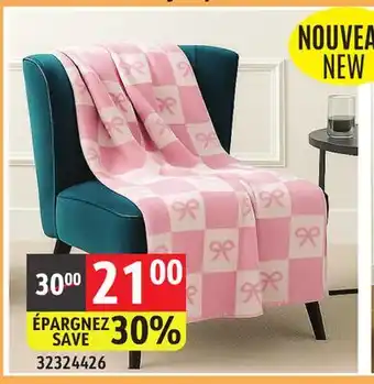 Sushi Shop Throw Jacquard Chenille Bow 50x60 offer