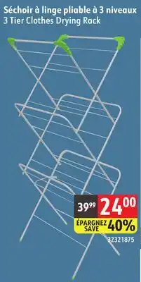 Sushi Shop 3 Tier Clothes Drying Rack offer