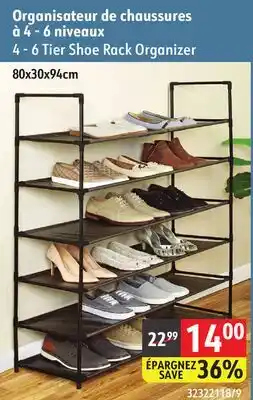 Sushi Shop 4 - 6 Tier Shoe Rack Organizer offer
