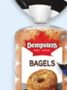 Walmart Dempster's core or premium bagels offer