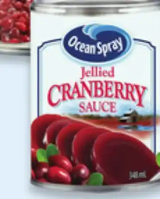 Walmart Ocean Spray Cranberry Sauce offer