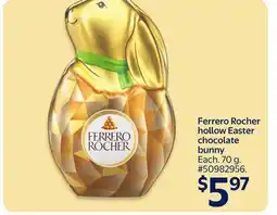 Walmart Ferrero Rocher hollow Easter chocolate bunny offer