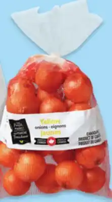 Walmart Your Fresh Market yellow onions offer
