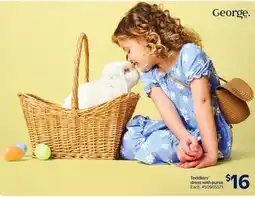 Walmart Toddlers dress with purse offer