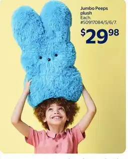 Walmart Jumbo Peeps plush offer