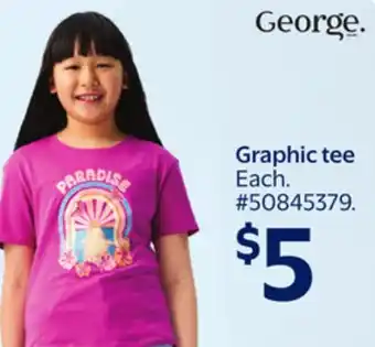 Walmart Graphic tee offer
