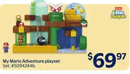 Walmart My Mario Adventure playset offer