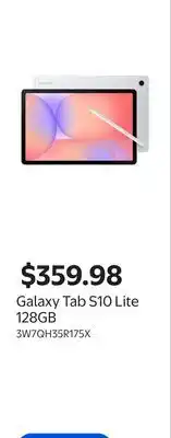 Walmart Galaxy Tab S10 Lite 128GB offer