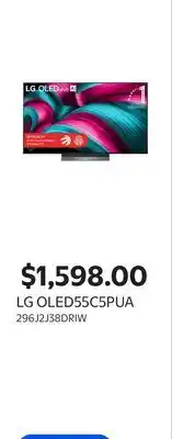 Walmart LG OLED55C5PUA offer