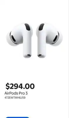 Walmart AirPods Pro 3 offer